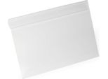 Durable Buste Per Identificazione Con Aletta Hard Cover A4 Orizzontale, 10 Pezzi, Trasparente, 116319