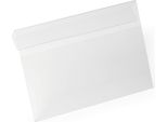 Durable Buste Per Identificazione Con Aletta Hard Cover A5 Orizzontale, 10 Pezzi, Trasparente, 116219