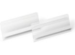 Durable Buste Per Identificazione Adesiva Hard Cover 150 X 67 Mm, 10 Pezzi, Trasparente, 118119