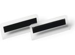 Durable Buste Per Identificazione Con Bande Magnetiche Hard Cover 100 X 38 Mm, 10 Pezzi, Trasparente, 119519