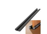 Esclusore Di Correnti D'aria Per Porte Di Naturn Living - Esclusore Di Correnti D'aria - Nastro Sigillante - Esclusore Di Correnti D'aria Universale - Nero