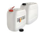 Plasteo® 2 Pezzi 30 Litri Tanica D'acqua Tanica Campeggio + 1 X Rubinetto Sicuro Per Alimenti Bpa Free Gastronomia Commerciale Campeggio Caravan
