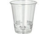 Starpak 89552 Starpak Kunststoff-Trinkbecher, Pet, 0,2 L, Transparent