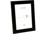 Deknudt S47BK2 Portafoto In Plastica Nera 13X18 Cm
