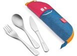 Maped 878001 Set Di Posate Picnik Concept Kids, Borsa Rosa