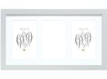 Deknudt S66KD1 Cornice Argento Passe-Partout 3 Foto 10X15 Cm