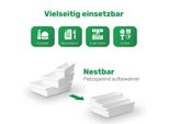 Novaliv 2X Organizzatore Per Frigorifero 30,5 X 7,5 X 8 Cm Organizzatore Per Cucina Senza Bpa Germany Frigorifero Ordinato Conservazione A Prova Di Cibo Per La Casa Sistema Organizzatore Lavabile In Lavastoviglie Frigorifero