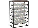 Portabottiglie Zelsius Per 30 Bottiglie Di Vino, Portabottiglie Con Ripiano, Supporto Per Vino, Portabottiglie Per Vino