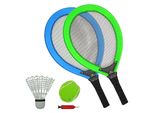 Jumbo-Tennis-Set, blau/grün