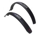 Hebie 0757 E Set Parafanghi Taipan 20' Con Paraspruzzi Incl. Materiale Di Montaggio, Nero, 2 Pezzi (1 Set)