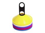 Set Di 50 Coni Marcatori - 5 Colori Diversi - Ideale Per L'allenamento Del Calcio!