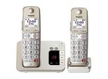 Panasonic KX-TGE262GN Schnurloses Telefon-Set mit Anrufbeantworter champagner