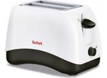 Tostapane, Tefal TT130130, Delfini 2, Tostapane, 850 W, 2 Fori, Termostato A 7 Livelli, Funzione Di Arresto, Scongelamento, Riscaldamento, Bianco