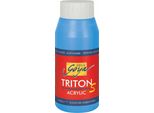 Kreul Triton S Vernice Acrilica Azzurro 750 Ml 1 Pz