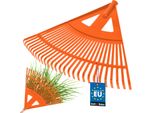 Kotarbau® Rastrello Robusto Rastrello Per Foglie Rastrello Per Foglie Rastrello A Ventaglio Spazzatrice Per Foglie 58 Cm