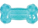 Osso Giocattolo Per Cani Bone Tpr Pop 12Cm Turchese Zolux