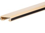 Corrimano Per Scale Quest In Pvc, 1 M, Corrimano Per Scale Lux, Corrimano In Plastica, Nero
