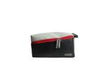 Kulturbeutel 7CLOUDS Keil 7.1, Gr. B/H/T: 25cm x 14cm x 12cm one size, schwarz (schwarz, grau), Tarpaulin, PET, Taschen, mit recyceltem PET