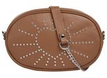 Gürteltasche CLUTY, Damen, Gr. B/H/T: 15cm x 20cm x 5cm onesize, braun (cognac), Leder, Taschen, echt Leder, Made in Italy