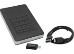 VERBATIM externe HDD-Festplatte Store ‘n’ Go Secure, schwarz, 1 TB, Festplatten