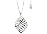 Kette Mit AnhäNger Jobo, Silber (Edelstahlfarben), Halsketten, Damen, Edelstahl, L: 46, Edelstahl 46 Cm