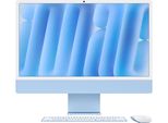 APPLE iMac iMac 24, blau, Mac OS, 16 GB RAM 256 GB SSD, Computer