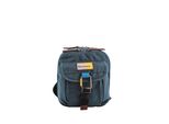 Schultertasche Discovery "Icon", Damen, Gr. B/H/T: 18Cm X 21Cm X 8Cm, Blau, Unifarben, Taschen Schultertasche, Mit Einem FassungsvermöGen Von 3 Litern