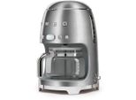 SMEG Filterkaffeemaschine DCF02SSEU, silber (chrom), 1,4 l, 10 Tasse(n), Kaffeemaschinen