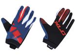 Fahrradhandschuhe XLC Langfingerhandschuh MTB CG-L14 Gr. M, bunt (blau, rot, weiß), Handschuhe, M, Materialmix