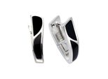 Paar Creolen Vivance "925-Sterling Silber Rhodiniert", Silber, Ohrringe, Damen, One-Size, Silber 925 (Sterlingsilber)
