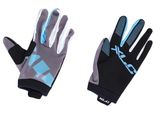 Fahrradhandschuhe XLC Langfingerhandschuh MTB CG-L14 Gr. L, grau (grau, blau), Handschuhe, L, Materialmix