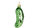 Brubaker Cetriolo Di Natale Verde - Guaina Di Natale Dipinta A Mano Come Un Cetriolo Sottaceto In Vetro - Figure Di Decorazione Per L'albero Di Natale Guaina Di Decorazione Divertente Per L'albero - 9 Cm