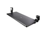 Startech.Com Vassoio Per Tastiera Sotto La Scrivania, Supporto Per Tastiera A Morsetto, Supporta Fino A 12 Kg (26,5 Libbre)