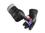 Inf Guanti Invernali Caldi Per Touchscreen 1 Paio Nero