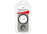 Timer Heitech Analogico 96 Interruttori On Off Timer Giornaliero24 Ore.