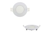 20X 3W Led Pannello Faretto Da Incasso Luce Da Incasso Bianco Neutro 4200K 160 Lumen Plafoniera Rotonda