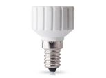 10X Adattatore Da E14 A GU10 Presa Di Base Led Presa Di Base Lampada 230V Per Lampadine Led, Lampadine A Incandescenza, Lampade Alogene Luce