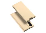 Custodia A Libro Dux Ducis Compatibile Con Samsung Galaxy Note 10 (N970F) Custodia Per Telefono Cellulare Custodia A Portafoglio Con Funzione Di Supporto, Porta Carte Oro