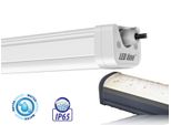 60W Led 150Cm Apparecchio A Prova Di Umidità Bianco Neutro IP65 Impermeabile 6000 Lm Apparecchio Diffusore Per Uso Esterno E Interno, Garage, Cantina, Officina Ecc.