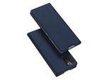 Custodia A Libro "Dux Ducis"" Per Samsung Galaxy A20S (A207F) Cover Per Cellulare Cover Protettiva Con Funzione Stand, Slot Per Schede Blu"