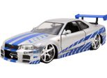 Jada Fast Furious 2002 Nissan Skyline 1:24 253203044