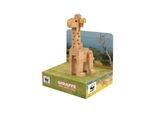 Fabbrix Wwf Mattoncini Di Legno Girafe, Blocchi Di Legno Per Costruzioni, Blocchi Di Bloccaggio In Legno Di Faggio Certificato, Compatibili Al 100% Con I Blocchi Di Legno Tradizionali