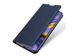Custodia A Libro "Dux Ducis"" Compatibile Con Samsung Galaxy A82 (A826S) Custodia Per Cellulare Con Funzione Di Supporto, Slot Per Carte Di Credito Blu"