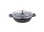 Padella Per Servire Padella Per Stufare Pentola Per Cucinare Coperchio Induzione Ø28Cm Pentola In Alluminio Fuso Pan