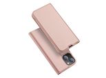 Custodia A Libro "Dux Ducis"" Compatibile Con Iphone 13 Pro Max Custodia A Portafoglio Con Funzione Di Supporto, Slot Per Carte Di Credito Rose"
