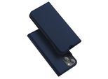 Custodia A Libro "Dux Ducis"" Compatibile Con Iphone 13 Pro Custodia Per Telefono Cellulare Custodia A Portafoglio Con Funzione Di Supporto, Slot Per Carte Di Credito Blu"