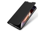 Custodia A Libro "Dux Ducis"" Compatibile Con Xiaomi Redmi Note 10 Pro Max Custodia Per Cellulare Custodia A Portafoglio Cover Protettiva Con Funzione Di Supporto, Slot Per Schede Nero"