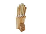 SchäFer Set Di Coltelli 6 Pezzi In Bambù Ceppo Di Coltelli In Bambù 11240