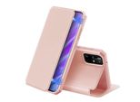 Custodia A Libro "Dux Ducis"" Compatibile Con Samsung Galaxy S21 Fe Custodia Per Cellulare Custodia A Portafoglio Con Funzione Di Supporto, Porta Carte Di Credito Rosa"