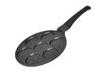 Padella Per Pancake Ø26Cm 7 Scomparti Padella Per CrêPes Con Uova Fritte In Ghisa Ad Induzione Padella Per Pancake Adatta A Tutti I Tipi Di Piano Cottura